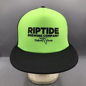 RIPTIDE Brewing Company Trucker Hat Cap Mesh Back Adjustable SW Florida NEW